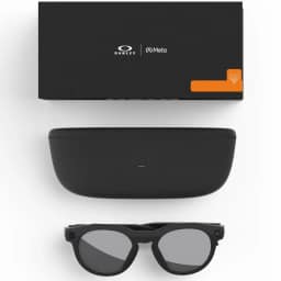 Умные очки Oakley HSTN Prizm Polarized lenses, Black — фото 3