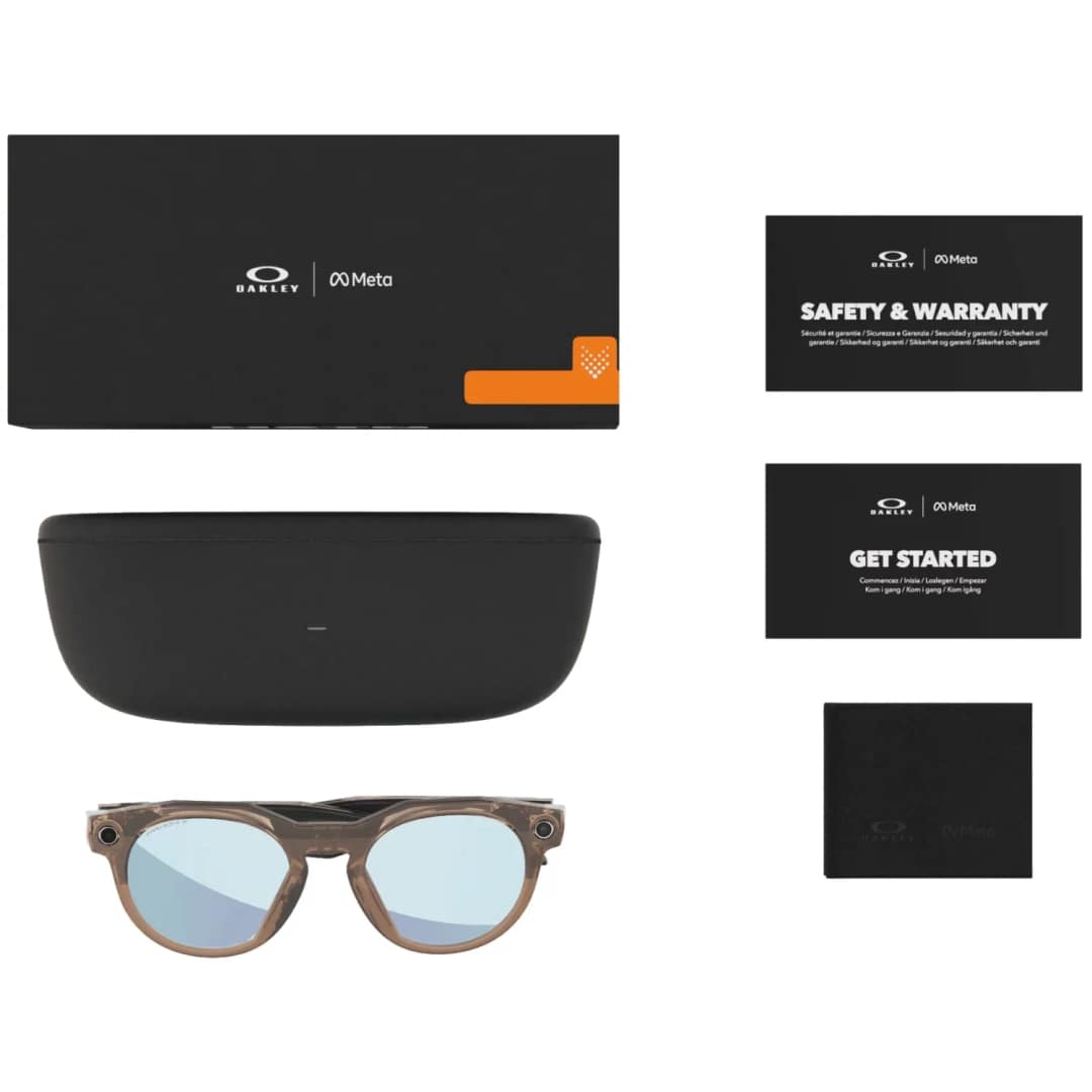 Умные очки Oakley HSTN Polarized lenses Deep Water, Brown Smoke — фото 7
