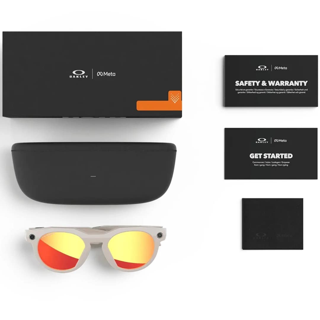 Умные очки Oakley HSTN Prizm Polarized lenses Warm Grey, Ruby — фото 4