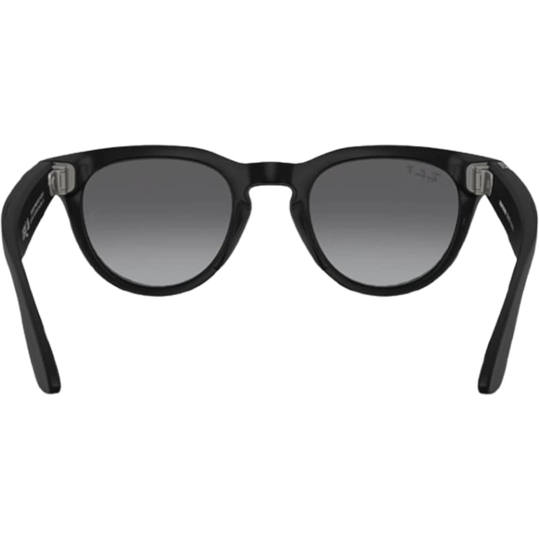 Умные очки Ray-Ban Headliner Matte Black Polar Gradient M Graphite — фото 2