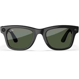 Умные очки Ray-Ban Headliner Shiny Black G-15 M Green — фото 4