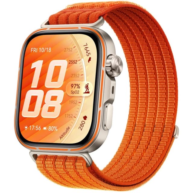 Смарт-часы Huawei Watch Fit 5 Pro Gradient Nylon Strap, Orange