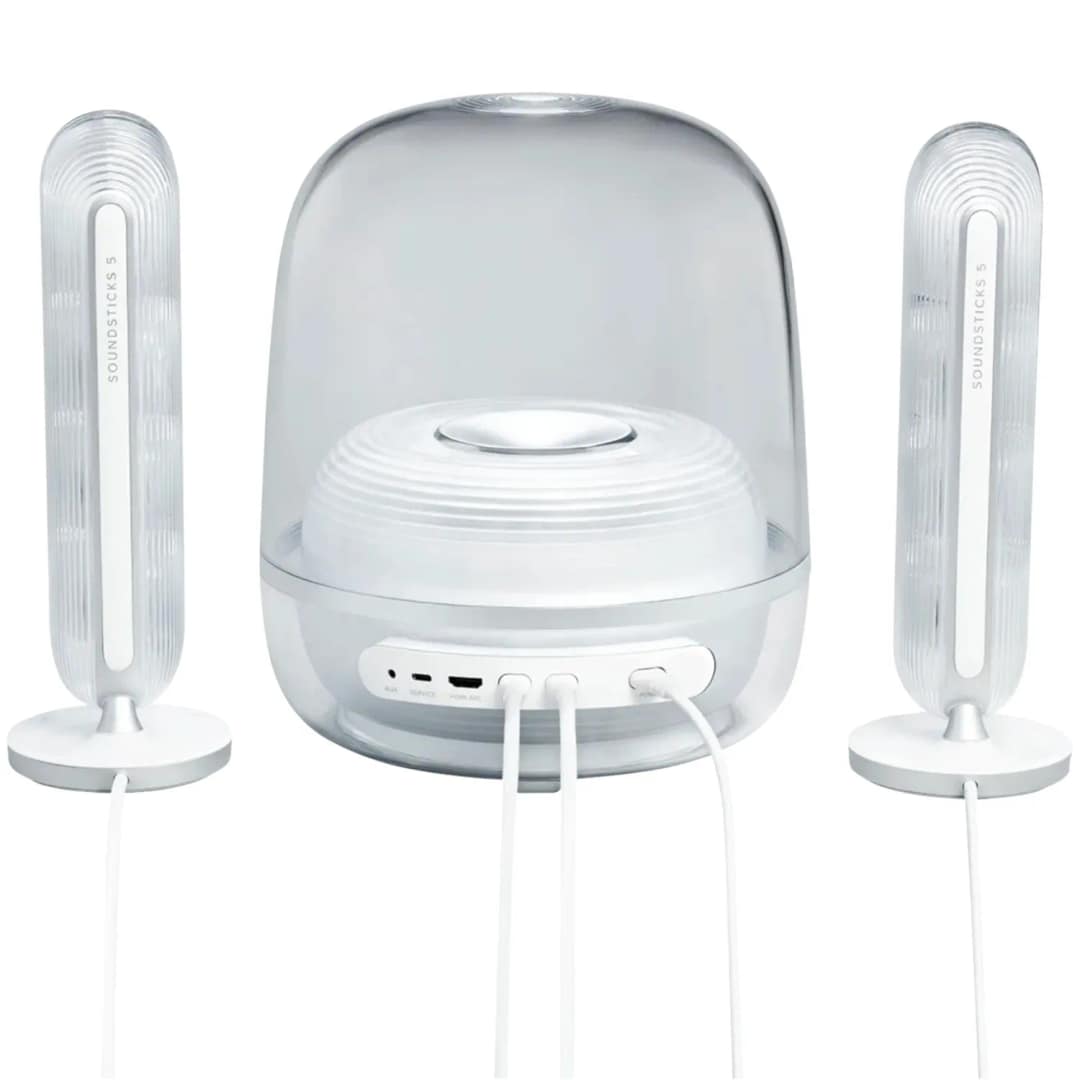 Беспроводная акустика Harman Kardon SoundSticks 5, White — фото 4