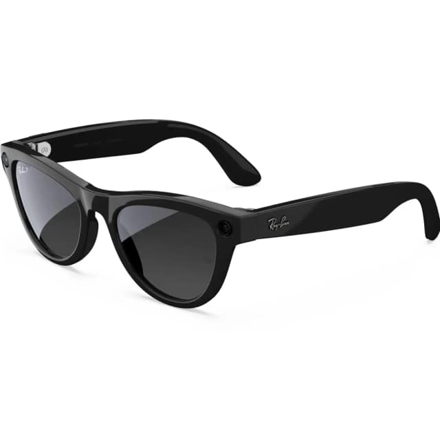 Умные очки Ray-Ban Skyler Shiny Black Polar M Gradient, Graphite
