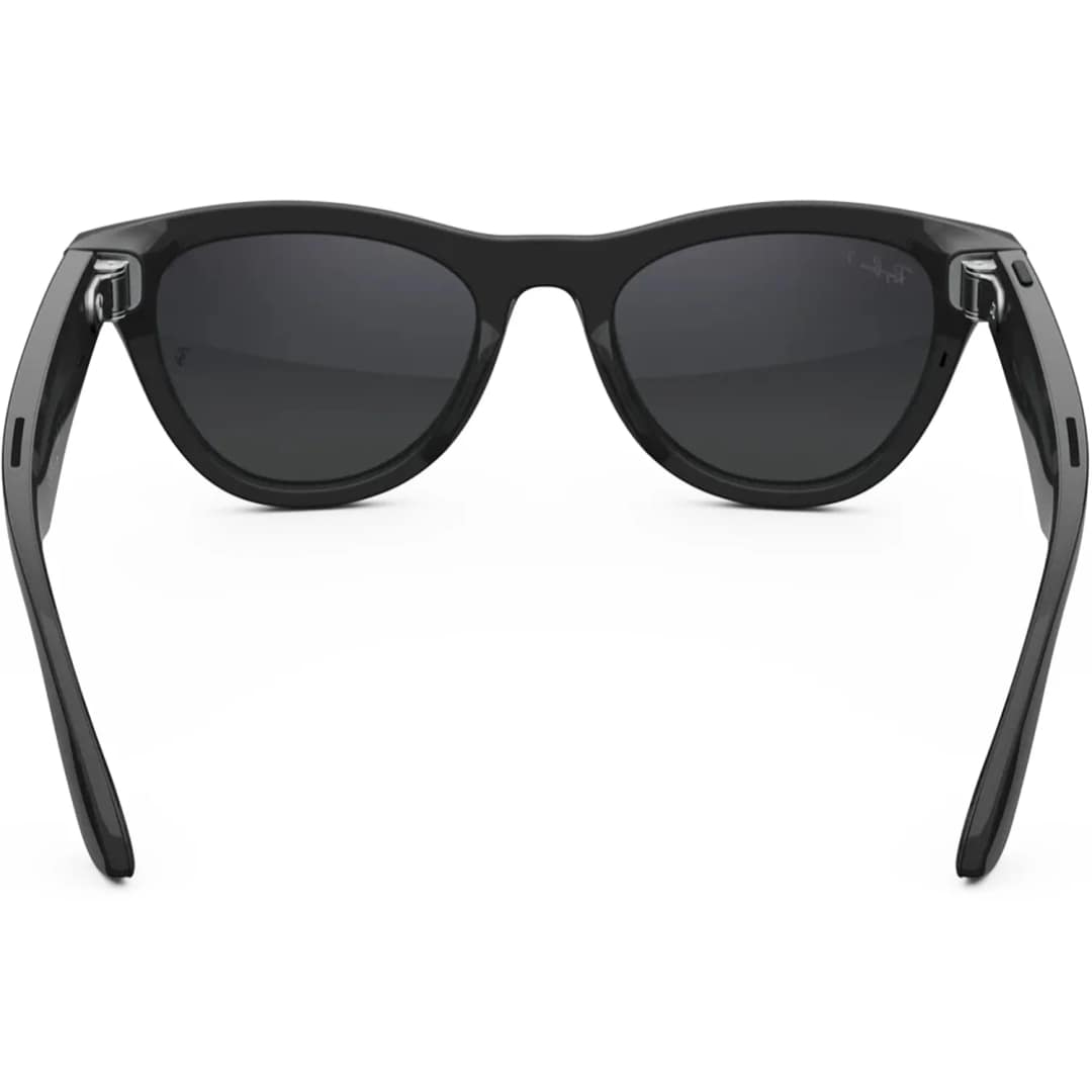 Умные очки Ray-Ban Skyler Shiny Black Polar M Gradient, Graphite — фото 2