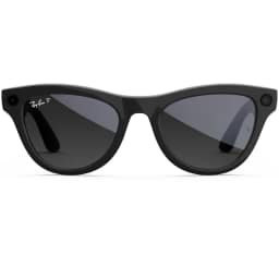 Умные очки Ray-Ban Skyler Shiny Black Polar M Gradient, Graphite — фото 4