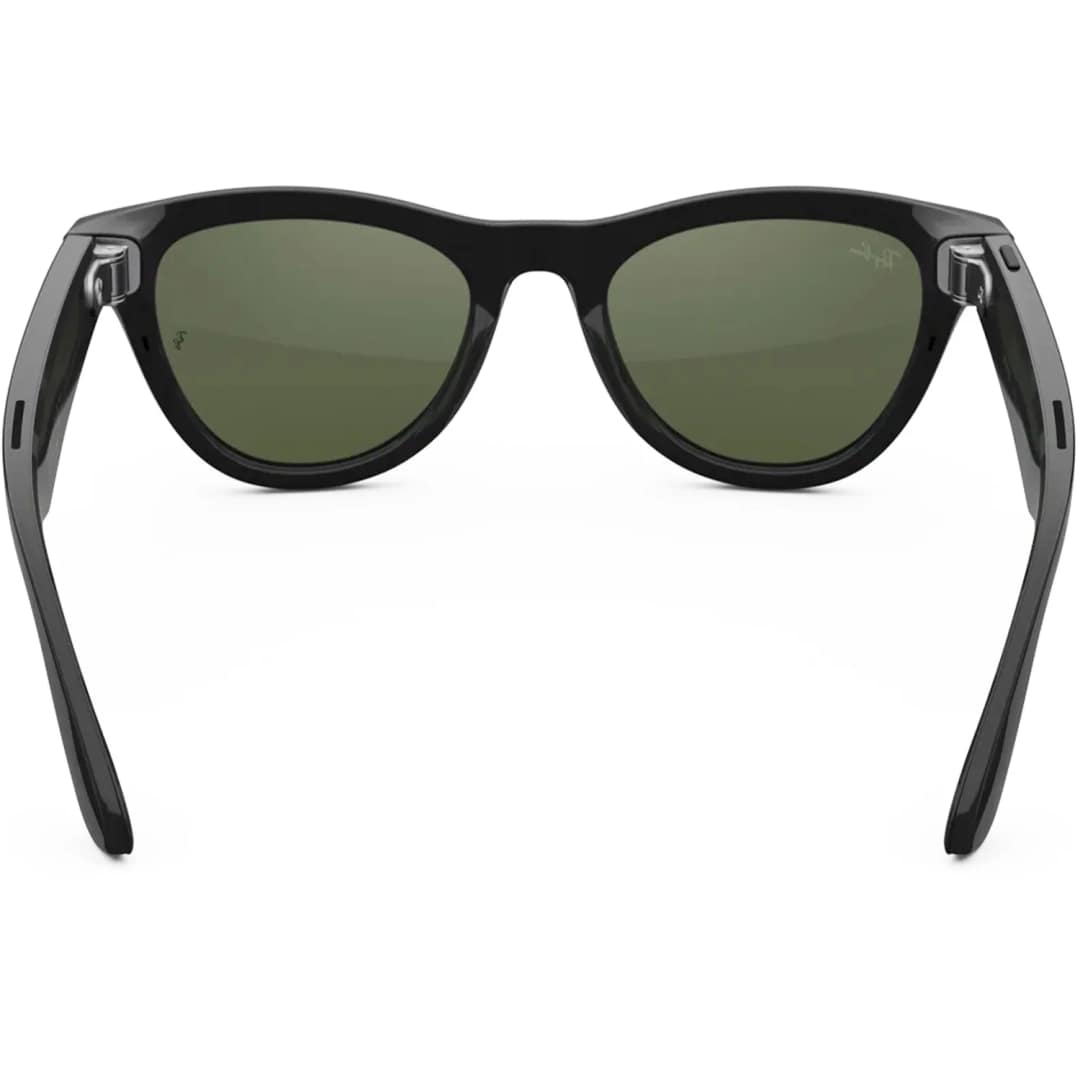 Умные очки Ray-Ban Skyler Shiny Black M, Green — фото 2