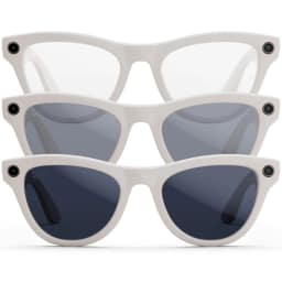 Умные очки Ray-Ban Skyler Shiny Chalky Gray Transitions M, Sapphire — фото 2