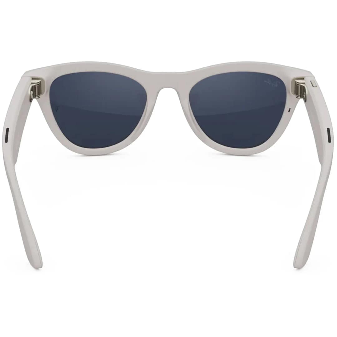 Умные очки Ray-Ban Skyler Shiny Chalky Gray Transitions M, Sapphire — фото 3