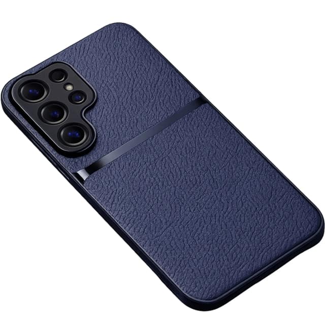 Чехол Zafabeidesign Leather Magnet Case для Samsung S26, Dark Blue