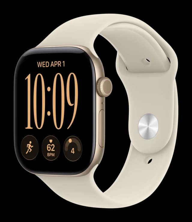 Смарт-часы Apple Watch Series 12, Алюминий, Светлое золото