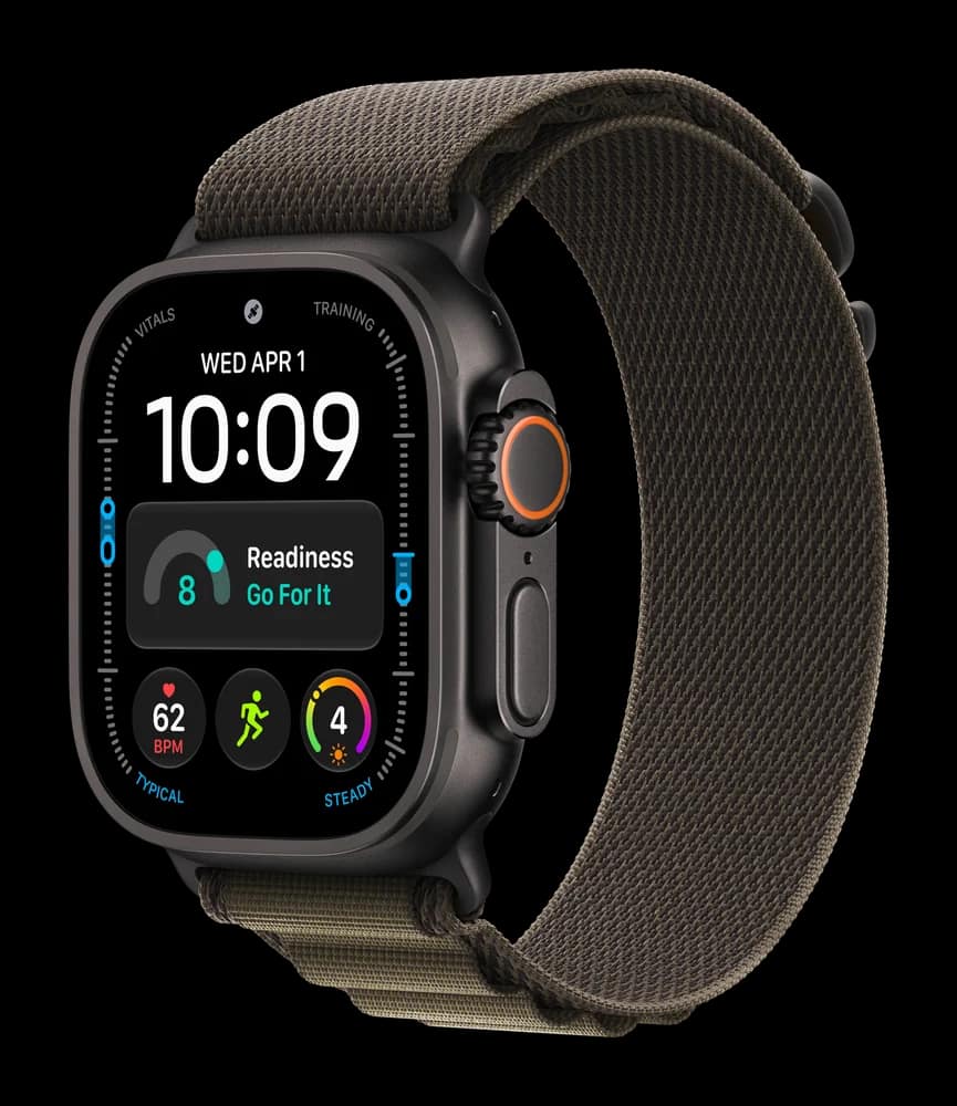 Смарт-часы Apple Watch Ultra 4 49mm, Чёрный титан, Alpine Loop — фото 4