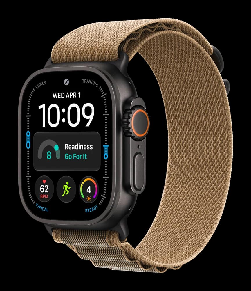 Смарт-часы Apple Watch Ultra 4 49mm, Чёрный титан, Alpine Loop