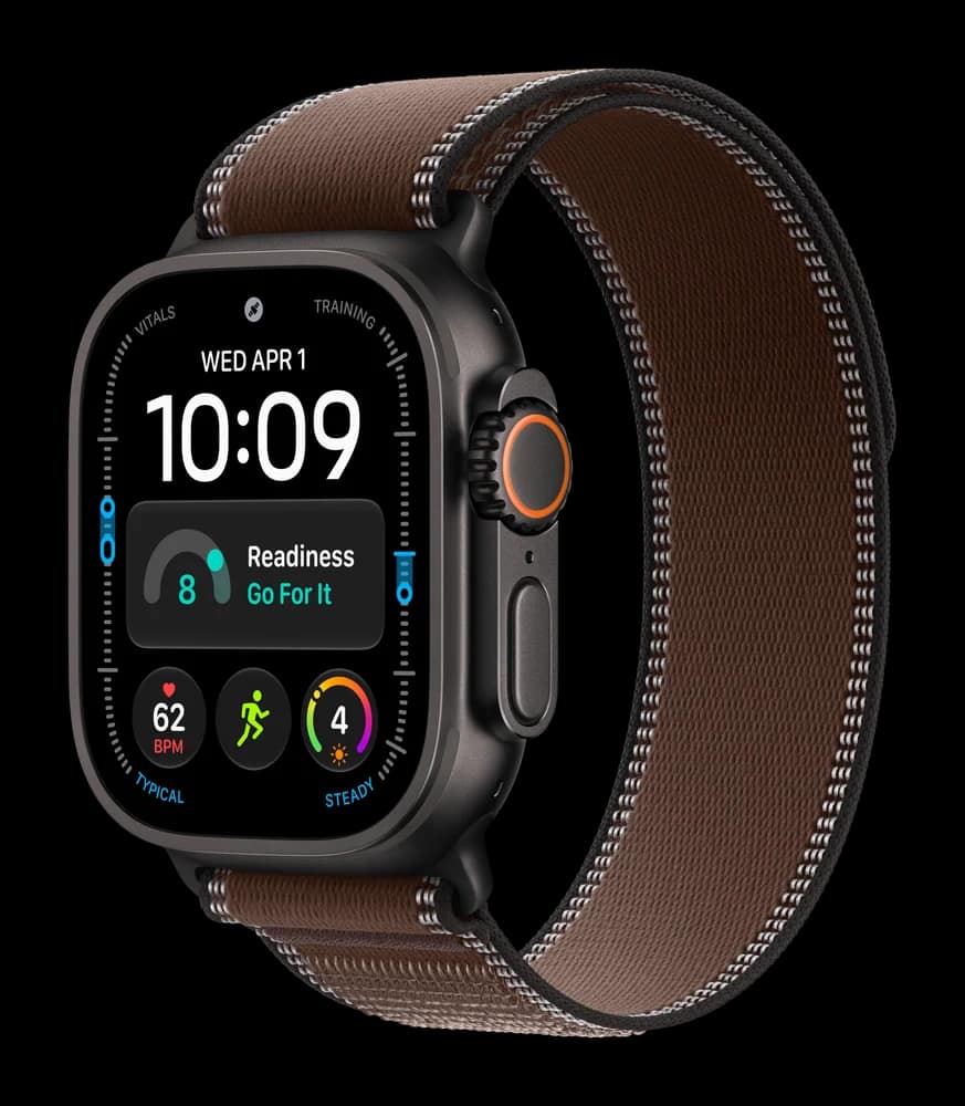 Смарт-часы Apple Watch Ultra 4 49mm, Чёрный титан, Trail Loop