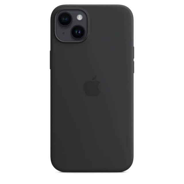 Силиконовый чехол Apple для iPhone 14 Plus Midnight, Black