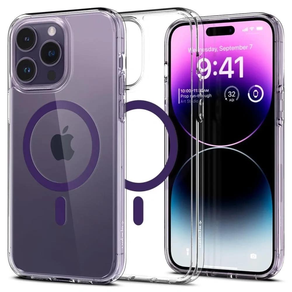Чехол Spigen Ultra Hybrid Mag Magsafe для iPhone 14 Pro Max, Purple