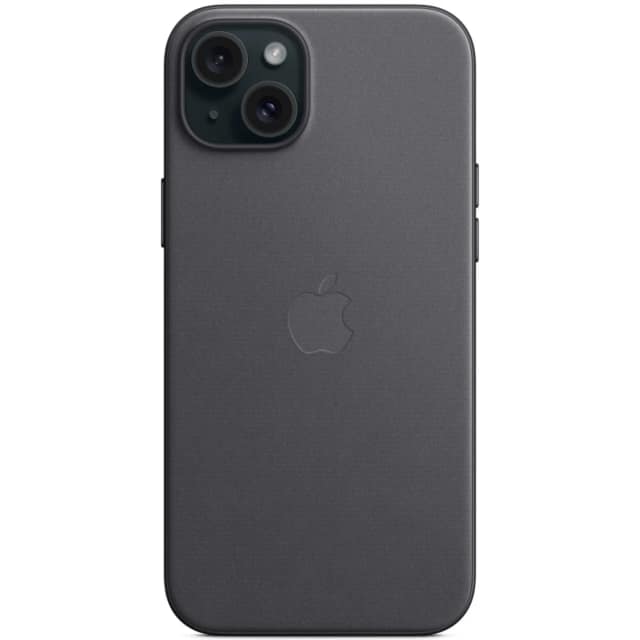 Чехол Apple FineWoven with MagSafe для iPhone 15 Black, Черный