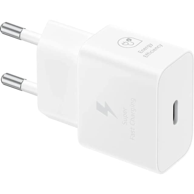 Сетевое зарядное устройство Samsung 25W USB-C EP-T2510 White, Белый