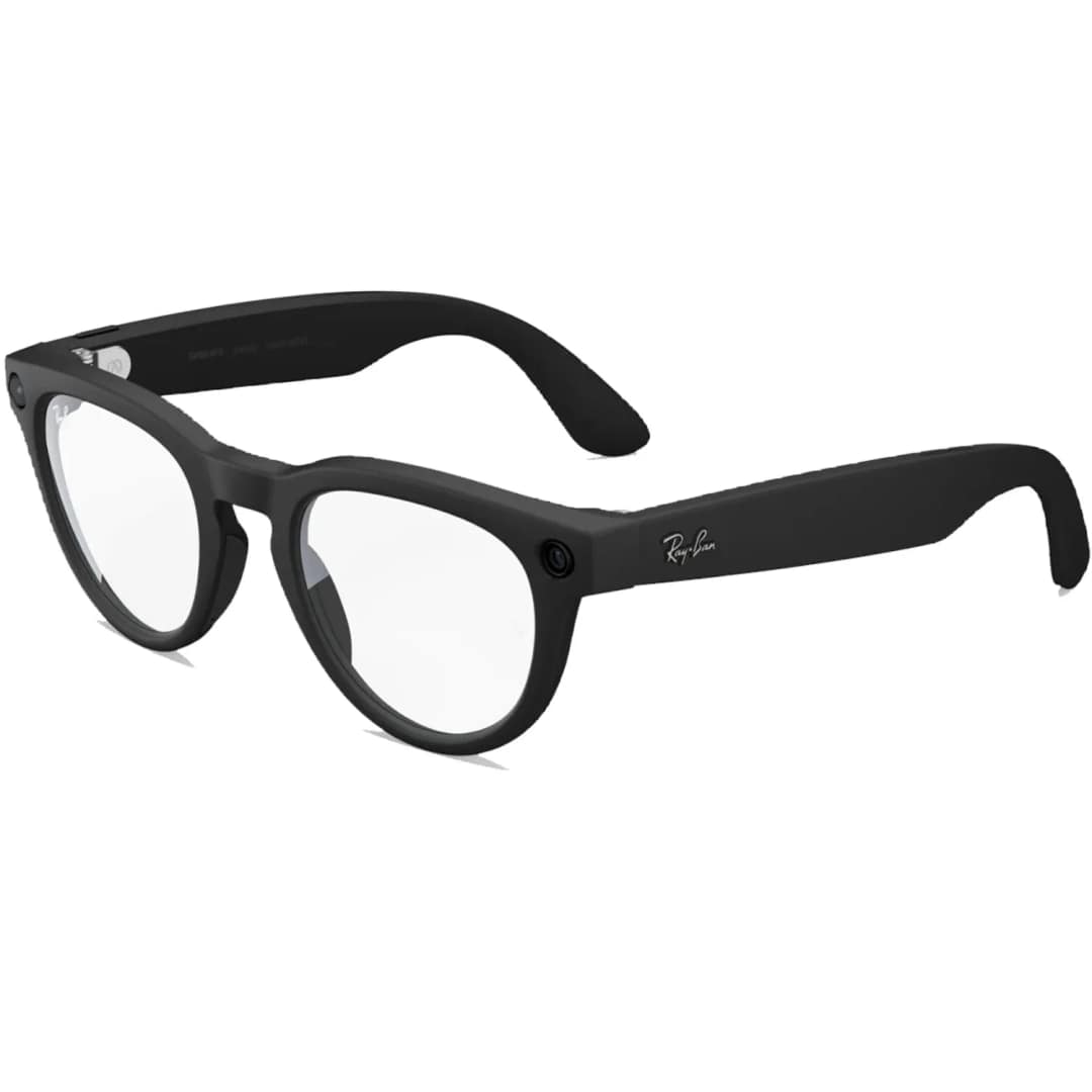 Умные очки Ray-Ban Headliner Matte Black M Clear