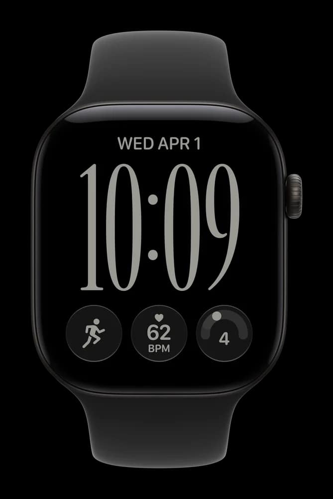 Смарт-часы Apple Watch Series 12, Алюминий, Чёрный — фото 4