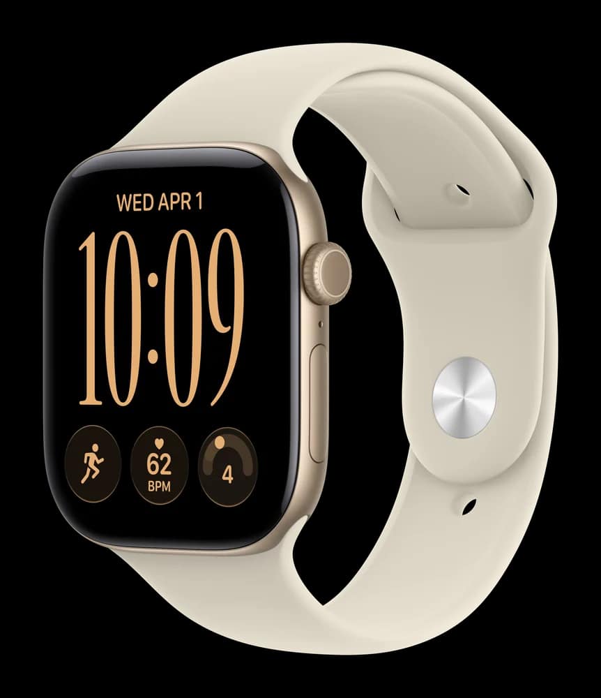 Смарт-часы Apple Watch Series 12, Алюминий, Светлое золото — фото 3