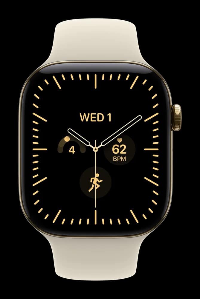Смарт-часы Apple Watch Series 12, Титан, Сияющее золото — фото 2