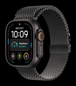 Смарт-часы Apple Watch Ultra 4 49mm, Чёрный титан, Титановый миланский — фото 1