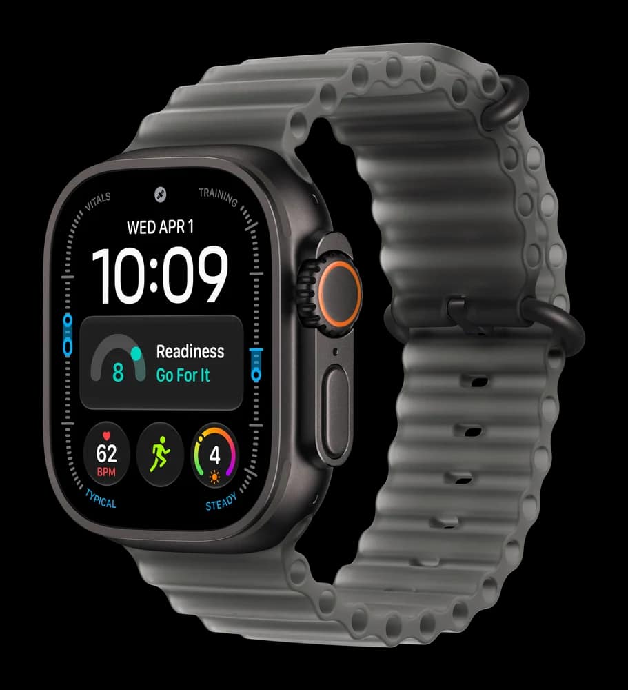 Смарт-часы Apple Watch Ultra 4 49mm, Чёрный титан, Ocean Band