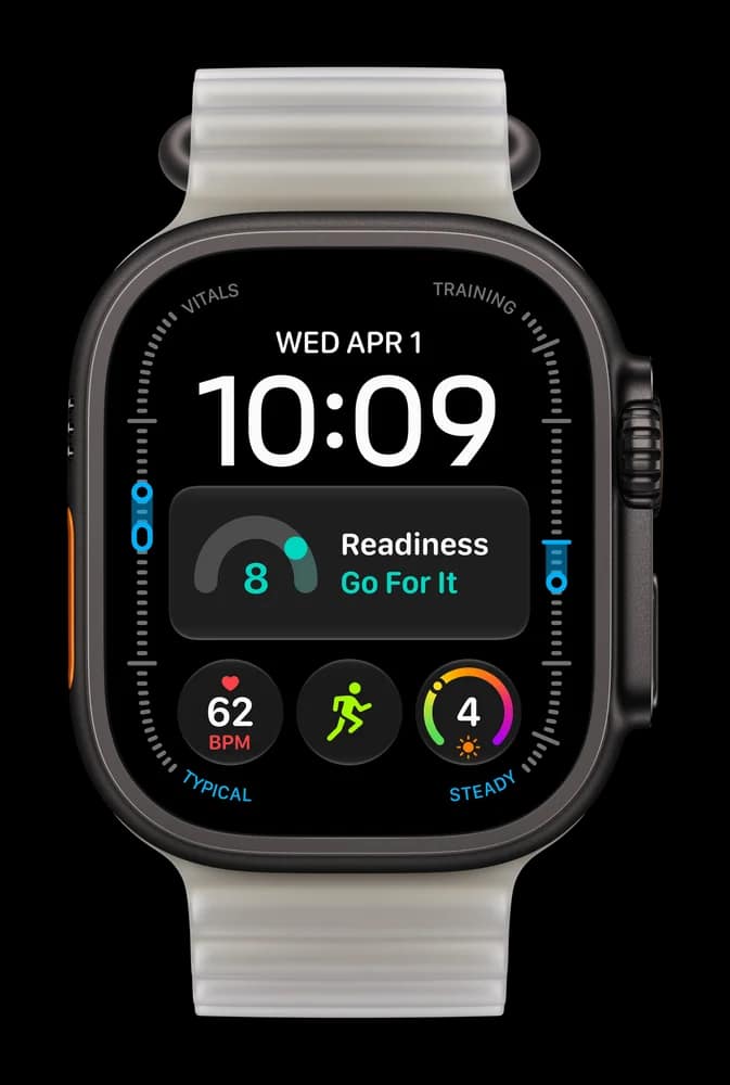 Смарт-часы Apple Watch Ultra 4 49mm, Чёрный титан, Ocean Band — фото 5