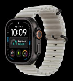 Смарт-часы Apple Watch Ultra 4 49mm, Чёрный титан, Ocean Band — фото 4