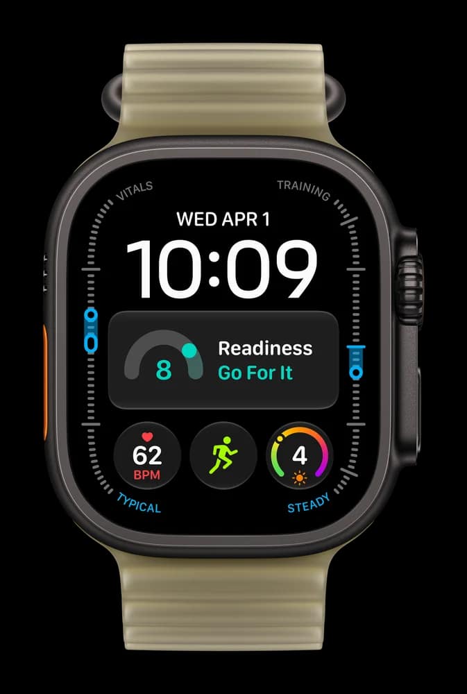 Смарт-часы Apple Watch Ultra 4 49mm, Чёрный титан, Ocean Band — фото 8