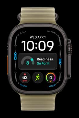 Смарт-часы Apple Watch Ultra 4 49mm, Чёрный титан, Ocean Band — фото 8