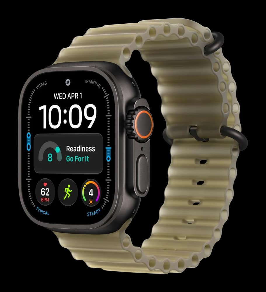 Смарт-часы Apple Watch Ultra 4 49mm, Чёрный титан, Ocean Band — фото 7