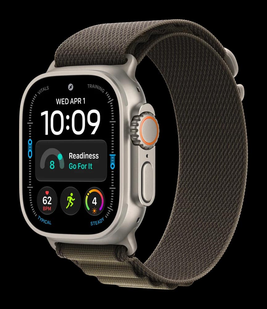 Смарт-часы Apple Watch Ultra 4 49mm, Натуральный титан, Alpine Loop — фото 4