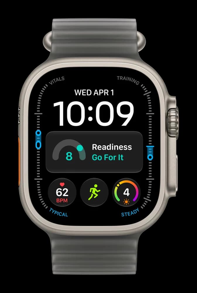 Смарт-часы Apple Watch Ultra 4 49mm, Натуральный титан, Ocean Band — фото 2