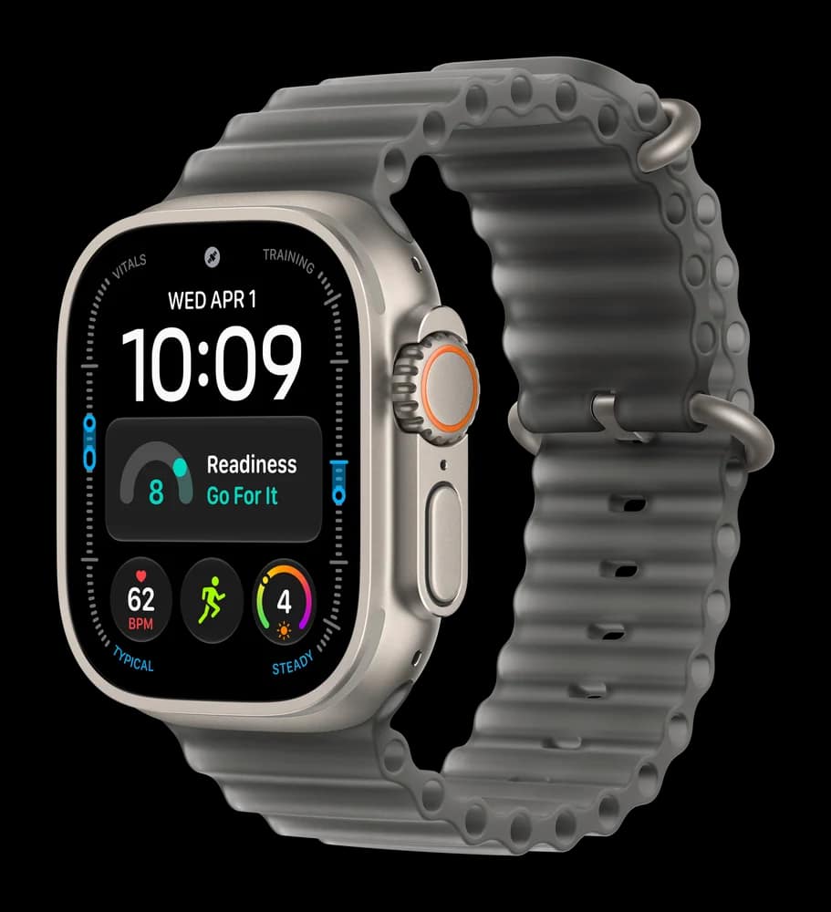 Смарт-часы Apple Watch Ultra 4 49mm, Натуральный титан, Ocean Band