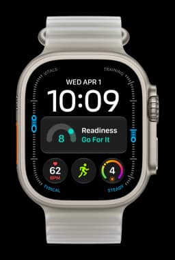 Смарт-часы Apple Watch Ultra 4 49mm, Натуральный титан, Ocean Band — фото 5