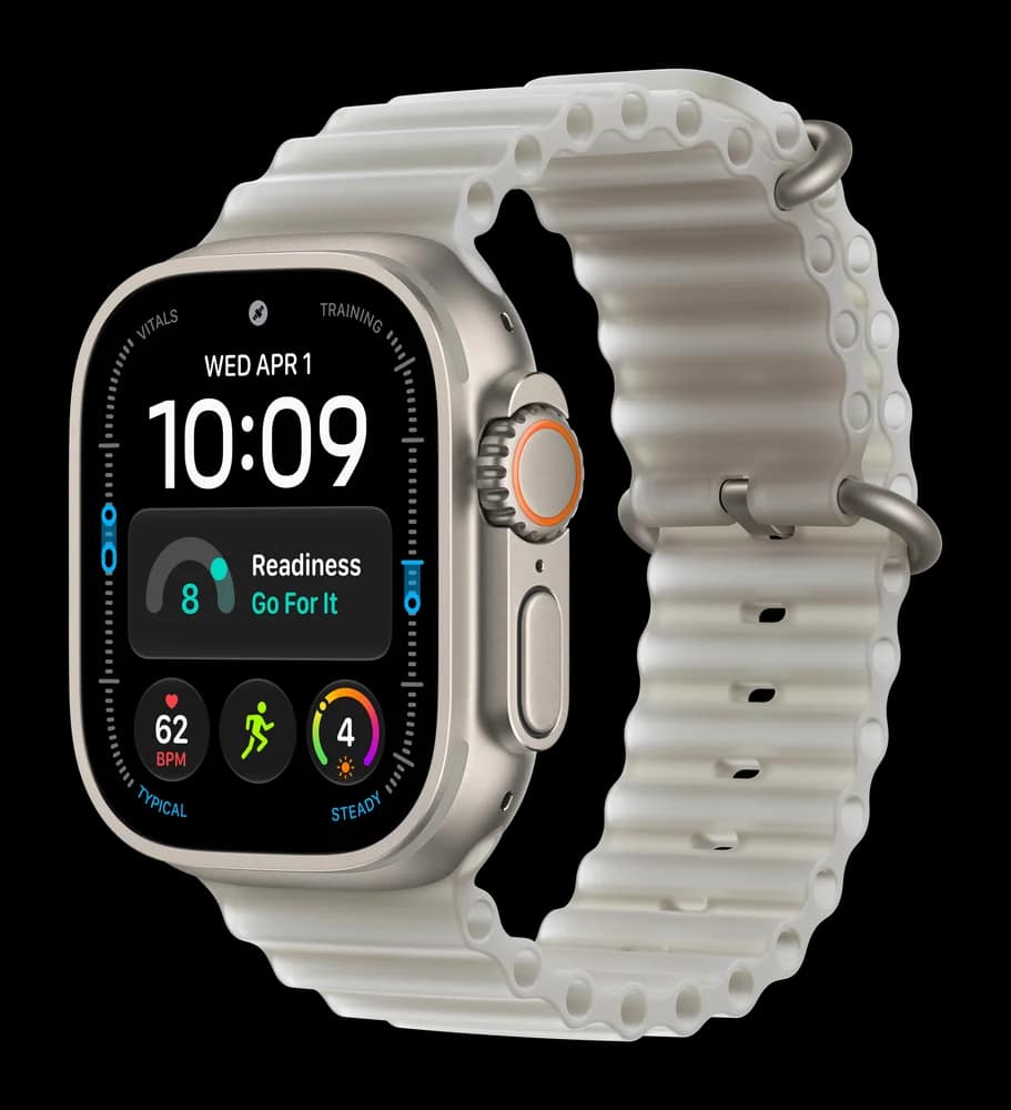 Смарт-часы Apple Watch Ultra 4 49mm, Натуральный титан, Ocean Band — фото 4