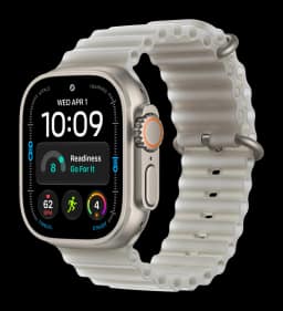 Смарт-часы Apple Watch Ultra 4 49mm, Натуральный титан, Ocean Band — фото 4