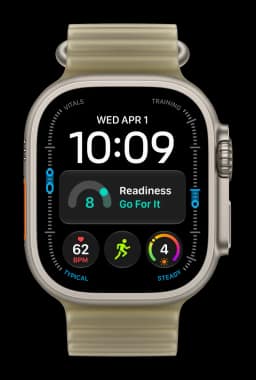 Смарт-часы Apple Watch Ultra 4 49mm, Натуральный титан, Ocean Band — фото 8